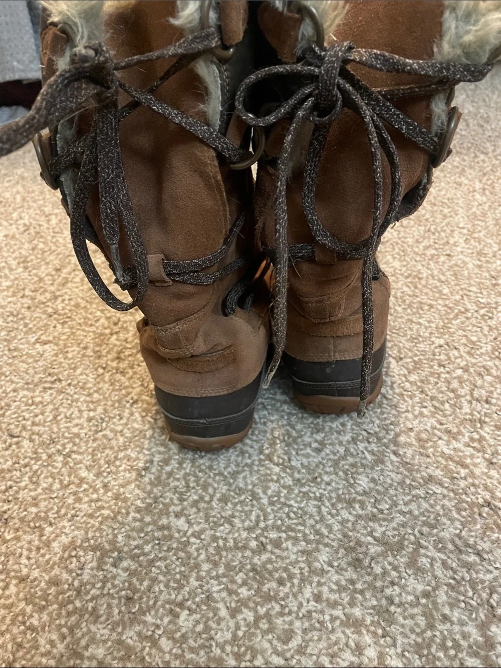 The North Face Women’s Brown Insulated Winter Boots